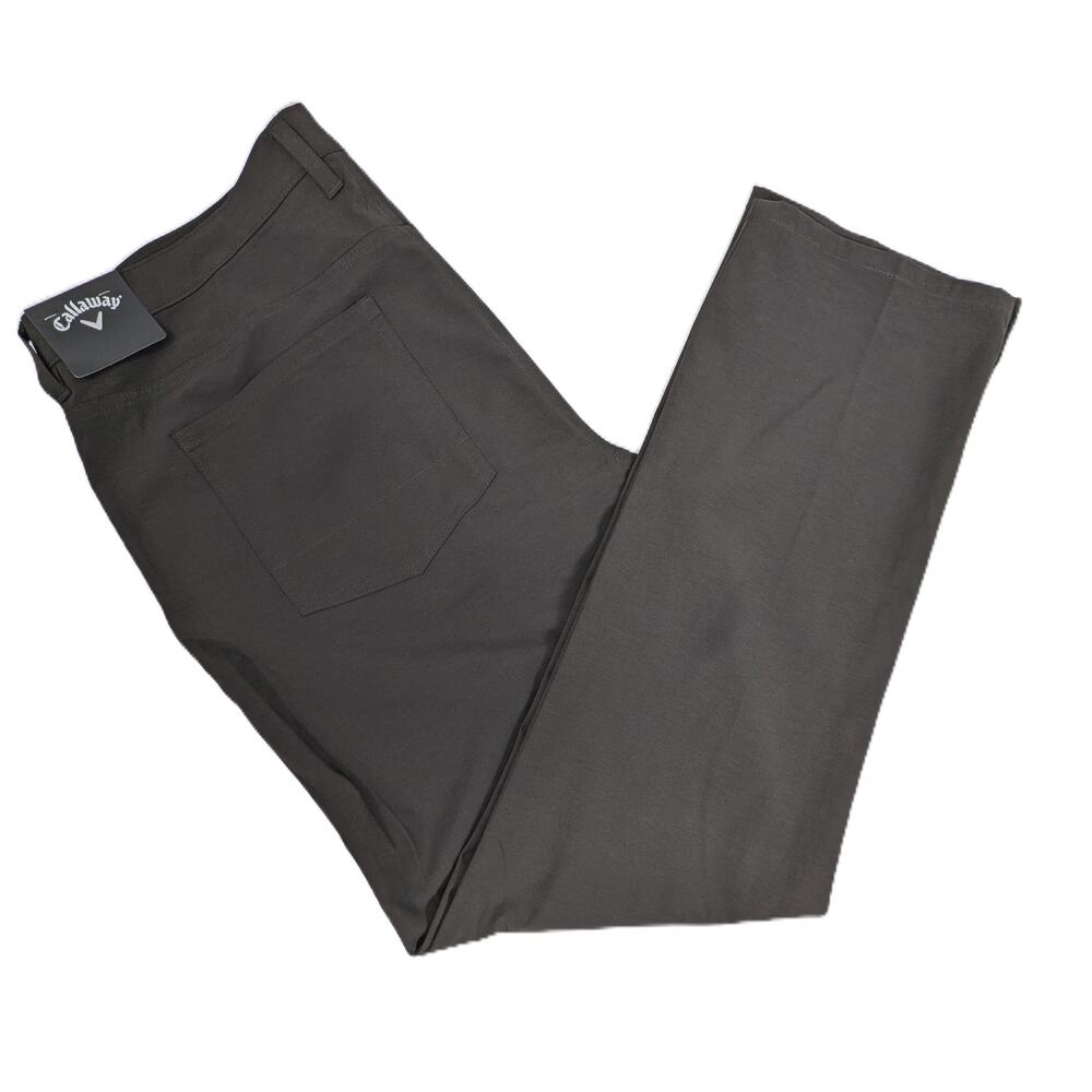 Men's Callaway Performance Golf Pants Brown Size 38 X 32 NWT